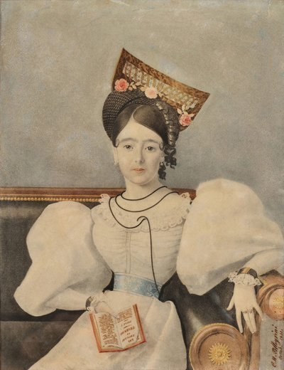 Doña Lucia Carranza de Rodríguez Orey by Charles Pellegrini